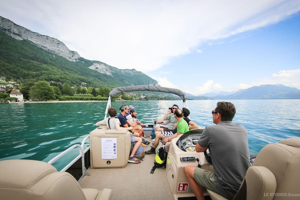 chasse au trésor lac annecy